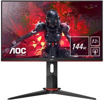Monitorius AOC 24G2U/BK, juoda sp., 23.8" Prekė su pažeista pakuote.
