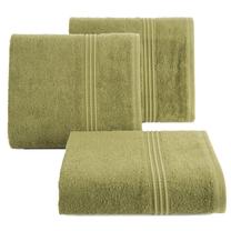 Vonios rankšluostis Mela, alyvuogių žalia, 140 cm x 70 cm