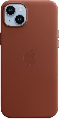 Telefono dėklas Apple Leather Case with MagSafe, ruda sp., Apple
