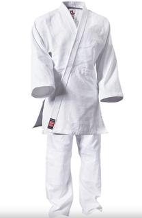 Dziudo kimono Kwon Dojo Line, balta sp., 140 cm