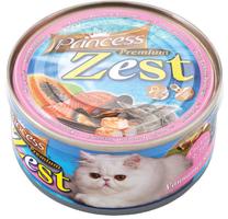 Šlapias kačių maistas Princess, jūros gėrybės, 0.17 kg