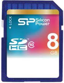 Atminties kortelė Silicon Power, 8 GB