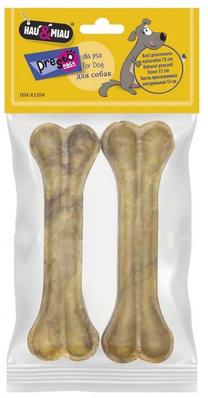 Gardums suņiem Hau&Miau Presto Snack Natural, liellopa āda, 0.26 kg, 2 gab.