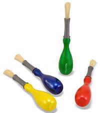 Krāsošanas komplekts Melissa & Doug Jumbo Paint Brush Set, daudzkrāsaina