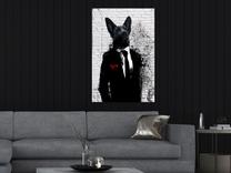 Reprodukcija Artgeist Businessman Dog, g-a-0324-b-a, 80 cm x 120 cm