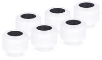 Jungtis Alphacool 17483, 2.2 cm, balta sp., 6 vnt.