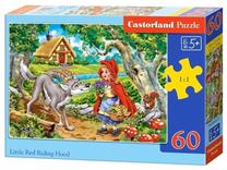 Puzle Castorland Little Red Riding Hood, 23 cm x 32 cm, 60 gab., daudzkrāsaina
