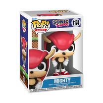 Žaislinė figūrėlė Funko POP! Games Sonic Mighty, 9 cm, juoda sp./raudona sp.