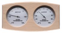 Pirties termometras su drėgmės matuokliu Harvia SAS92300, ruda sp.