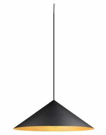 Valgusti rippuv SLV Magico 55 1008508, E27, 1 x 10 W, kuldne v./must v. / must v., 55 x 20 cm