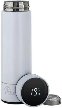 Termopuodelis Extralink Smart Travel Mug, 0.5 l, balta sp.