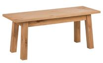 Prieškambario suoliukas Chara, ąžuolo sp., 38 cm x 11 cm x 46 cm