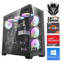 Стационарный компьютер Intop RM90802WH AMD Ryzen 5 7500F, DDR5 32 GB, SSD 1 TB, AMD Radeon RX 9060 XT 16 GB GDDR6, Windows 11 Home