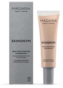 Grima bāze Madara Skinonym Semi-Matte Peptide Foundation, sand, 30 ml