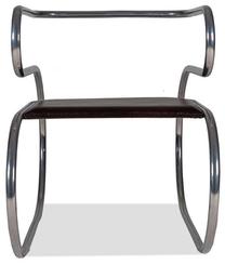 Valgomojo kėdė Kalune Design Mea 725WRH1105, blizgi, ruda sp., 39 cm x 57 cm x 87 cm