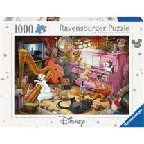 Dėlionė Ravensburger Disney Collectors Edition Aristocats, 50 cm x 70 cm, 1000 vnt., įvairių spalvų