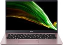 Portatīvais dators Acer Swift 1 SF114-34-P4QQ NX.A9UEL.004, Intel® Pentium® Silver N6000, 8 GB, 256 GB, 14 ", Intel HD, rozā krās., EN, Windows