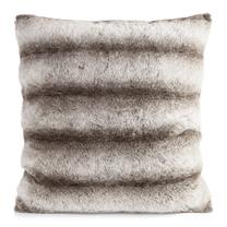 Dekoratyvinės pagalvėlės užvalkalas Lucy JA187-01, ruda/balta, 45 cm x 45 cm