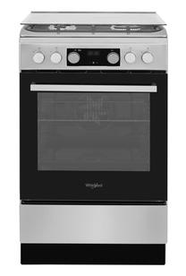 Dujinė viryklė su elektrine orkaite Whirlpool WS5G8CHX/E/1
