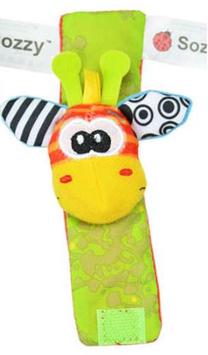 Barškutis RoGer Giraffe, įvairių spalvų