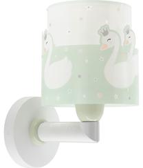 Valgusti seinale Dalber Sweet Love 61719H, E27, 1 x 15 W, valge v./roheline v. / valge v., 15 x 15 cm