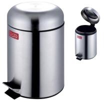 Prügikast Retro, roostevaba teras v., 5 l, 31.5 cm x 20 cm