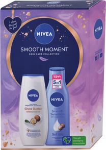 Kūno priežiūros rinkinys Nivea Smooth Moment, 2 vnt.