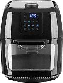 Karšto oro gruzdintuvė GourmetMaxx Hot Air Fryer Digital 9in1, juoda sp., 1800 W, 2.5 l