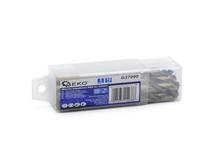 Metalo grąžtų rinkinys Geko G37090, metalas, hss, cilindrinis, 9 mm x 21 cm