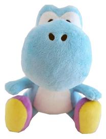 Mīkstā rotaļlieta Nintendo Yoshi Clear, zila krās., 20 cm