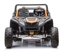 Детский электромобиль Lean Toys Buggy A033, черный цв./желтый цв.