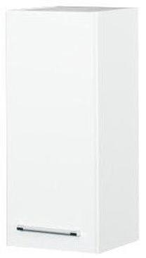 Viršutinė virtuvinė spintelė Bodzio Loara, balta sp., 30 cm x 31 cm x 72 cm