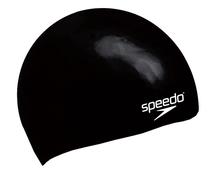 Plaukimo kepuraitė Speedo Plain Moulded Jr, juoda sp.