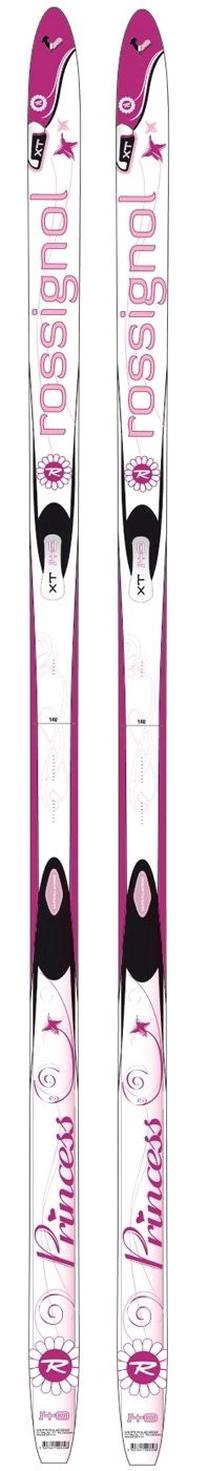Slidės lygumų Rossignol Princess Waxbase, 140 cm