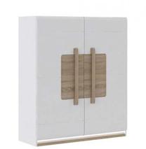 Komoda Forte Attention ATNK52B-P50, ruda sp./balta sp., 138.9 cm x 119.9 cm x 41.4 cm