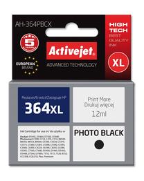 Rašalinio spausdintuvo kasetė ActiveJet Premium AH-364PBCX NR364XL, juoda sp., 12 ml