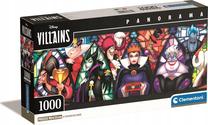 Dėlionė Clementoni Villains Panorama 39872, 98 cm x 33 cm, 1000 vnt., įvairių spalvų