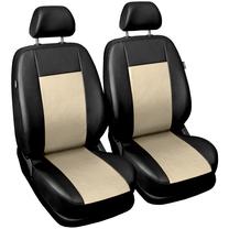 Automašīnu sēdekļu pārvalks Autodekor Comfort, melns krās./bēša krās., 2 gab.