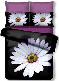 Gultas veļas komplekts DecoKing Daisy, daudzkrāsaina, 80 x 80 cm, 155 x 220 cm