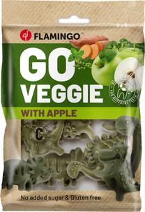 Лакомство для собак Flamingo Go Veggie Apple, яблоко, 0.12 кг, 8 шт.