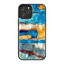 Чехол для телефона iKins, черный цв./многоцветный, Apple