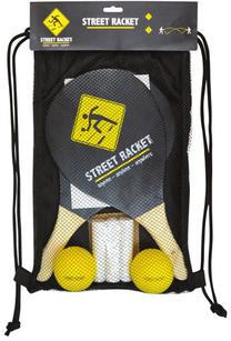 Rakete Schildkrot Street Racket Set 970115, melna krās./dzeltena krās.