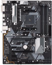 Pagrindinė plokštė Asus PRIME B450-PLUS (pažeista pakuotė)/01