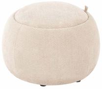 Pufas Leisure Furniture Lumi, smėlio sp., 50 cm x 50 cm x 40 cm