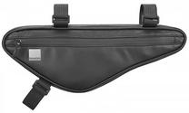 Dviračio krepšys Sahoo Triangular Bicycle Bag 122057, polivinilchloridas (pvc)/600d poliesteris/pu, juoda sp.