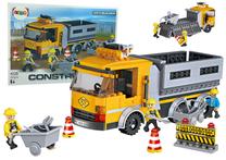 Конструктор Lean Toys City Builder Dump Truck 12204, 263 шт., многоцветный