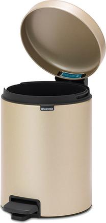 Šiukšliadėžė Brabantia NewIcon, aukso sp., 5 l, 29.1 cm x 20.5 cm