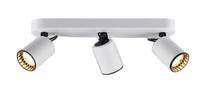 Lampa griesti Trio Pago 803500331, GU10, 3 x 35 W, balta krās. / balta krās.