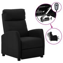 Atlošiamas krėslas VLX Electric Reclining, juoda sp., 67 cm x 86 cm x 100 cm