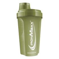 Sporta pudeles un šeikeri Ironmaxx Protein, zaļa krās., plastmasa, 0.7 l